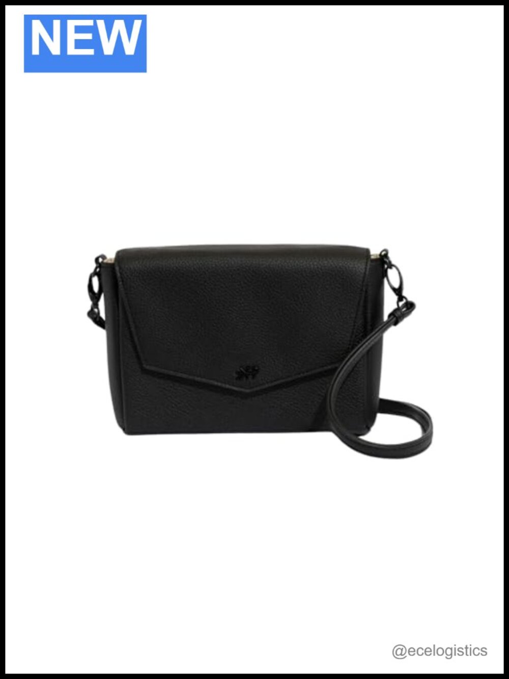 Premium Vegan Leather Crossbody Bag, Adjustable Strap, Spacious, Secure Zip